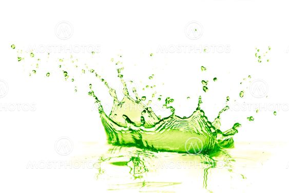 lime drink splash