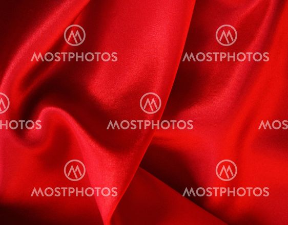Smooth Red Silk as background