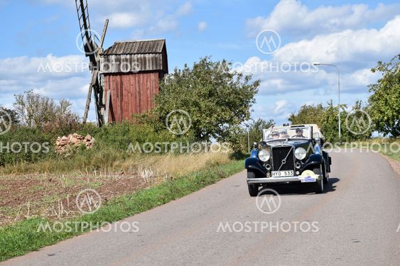 Volvo PV 655 Cabriolet 1933 i Svenska Kungsrallyt 2018