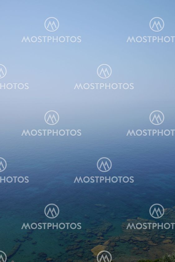 infinite blue ocean