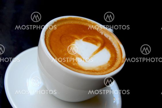 Coffee heart