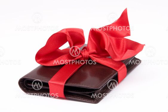 Leather wallet gift