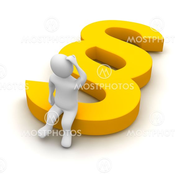 Man and paragraph symbol