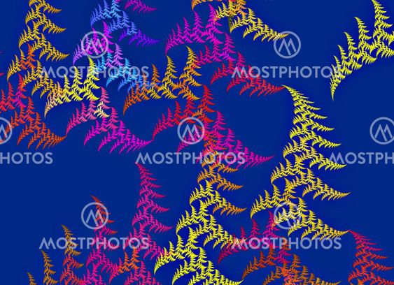 Color drawn trees