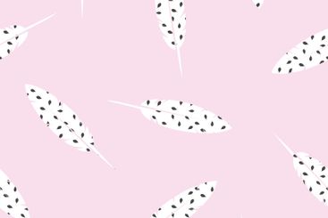 Bird Feathers seamless pattern texture design element