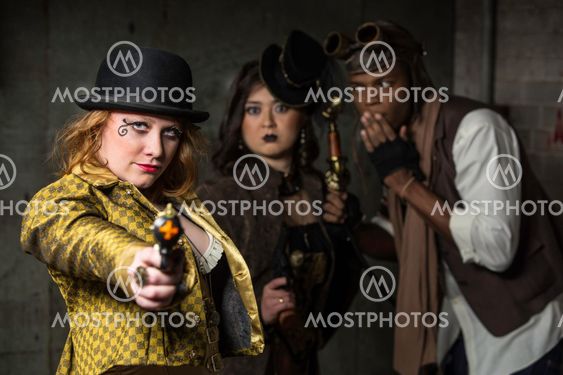 Steampunk Trio