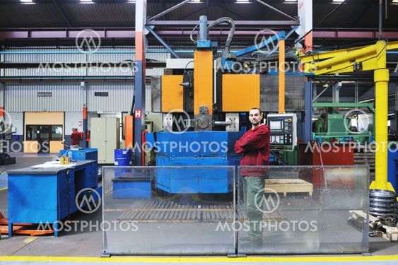 industry workers people in factory