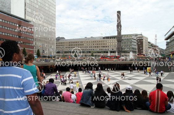 Stockholm at Sergels torg
