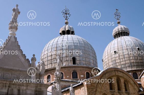 St Mark's Basilica relief, Venice, Italy