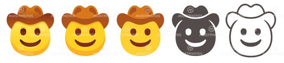 Cowboy hat emoji