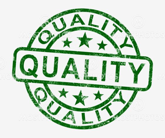 Quality Stamp Showing Excellent Product