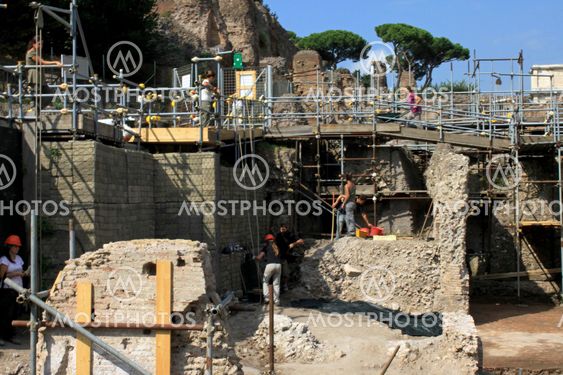 Archaeological excavations
