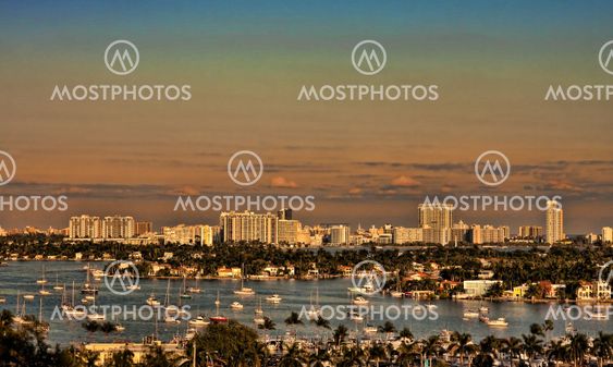Many Boats in Biscayne Bay