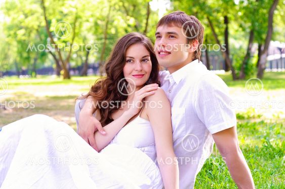 couple in the park