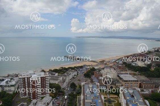 Aerial view of Bournemouth