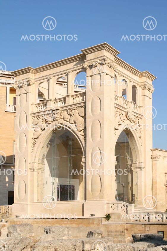 The "Sedile" (Seat) palace in Lecce, Apulia, Italy