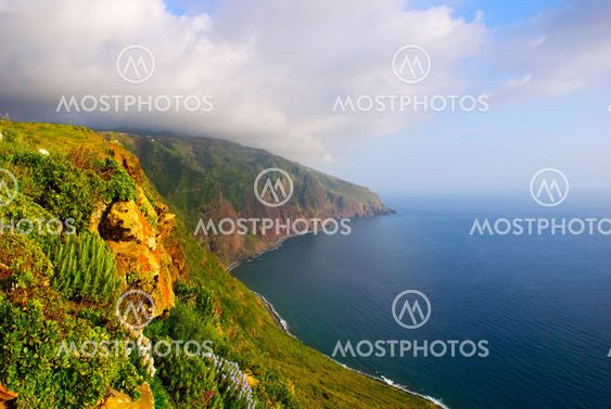 Klipper, liggende Madeira island