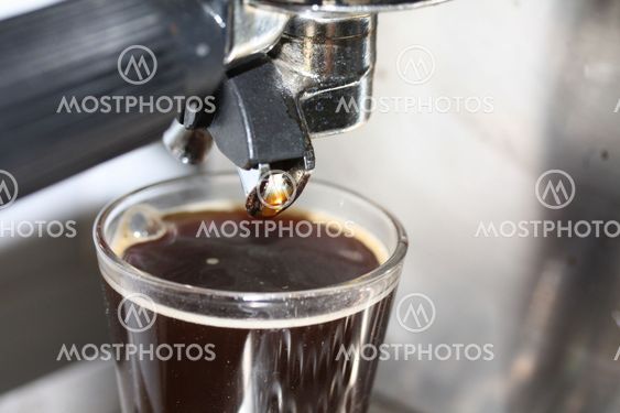 att göra en espresso