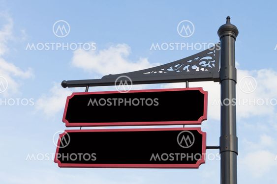 Wood sign