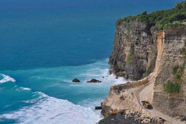 Coast at Uluwatu, Bali, Indonesia.