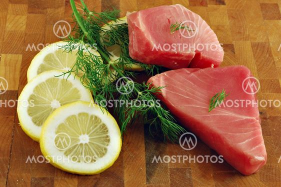 Raw Tuna Steaks