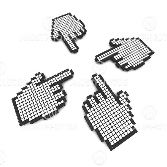 Computer hand cursor
