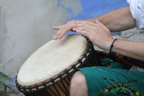 Hands In The Drum