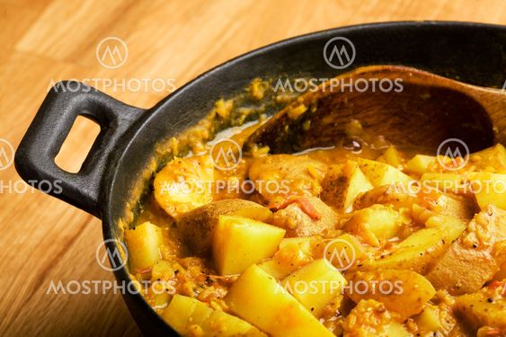 Indiska Vegetarisk måltid