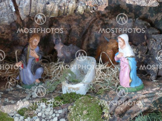 Italian Christmas crib