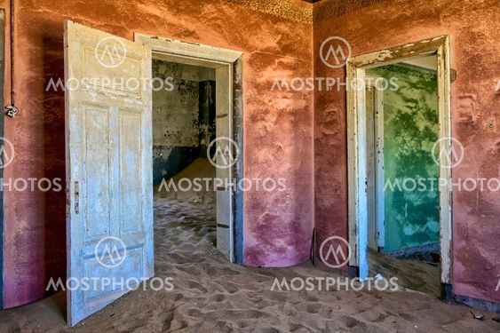 desert taking over the town of kolmanskop ghost town namibia africa