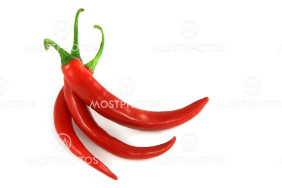 Red chili peppers