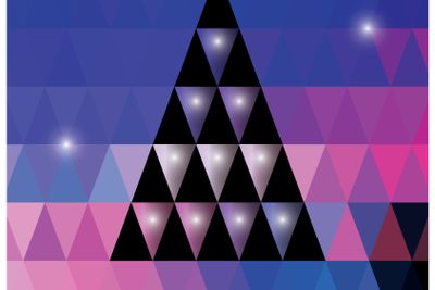 Abstract geometric colorful background, pattern design...