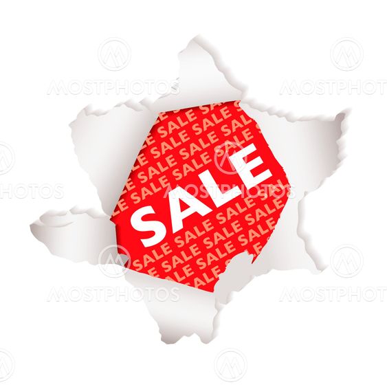Sale paper explode