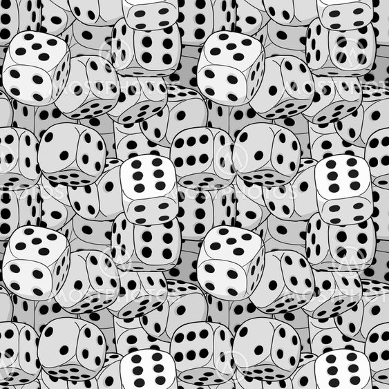 Vector dices pattern