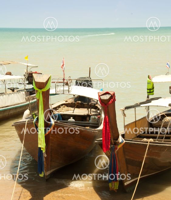 Local fishing boats.