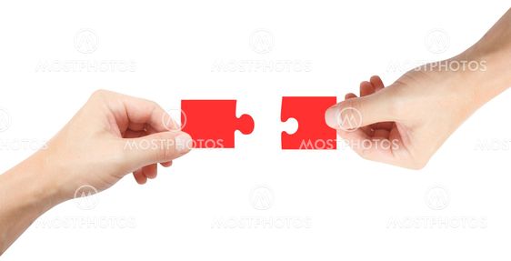 Two puzzle pieces
