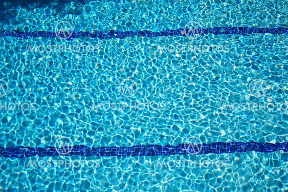 bottom of swimming pool