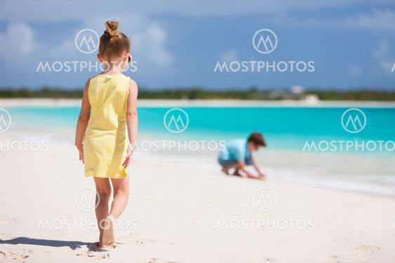 Kids at beach