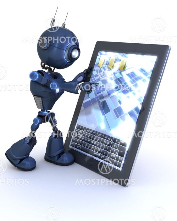 android with mobile tablet device