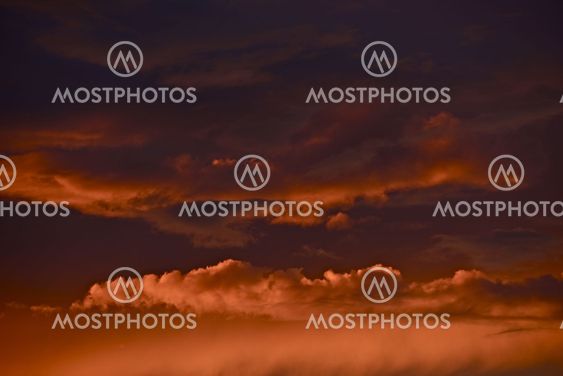 Stormy Sunset Clouds
