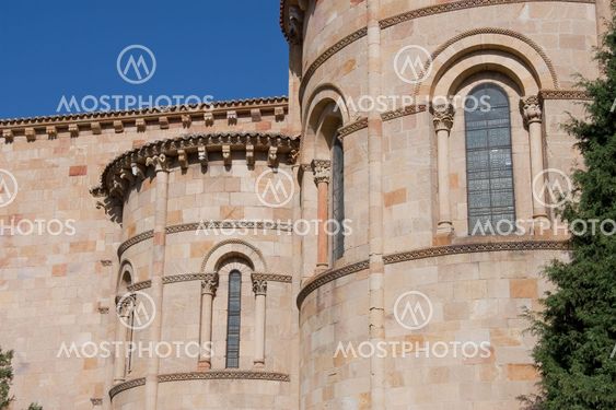 Church in Avila, Castilla y Leon (Spain)