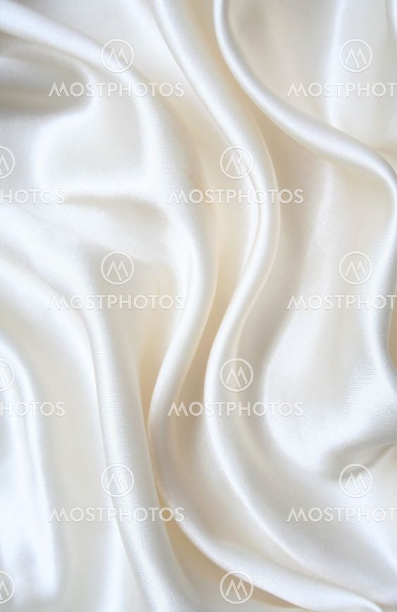 Smooth elegant white silk as background