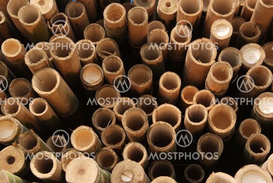 A pile of wood.