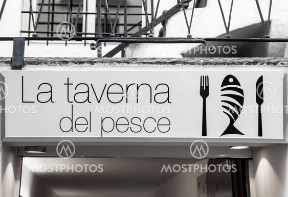 tavern fish sign