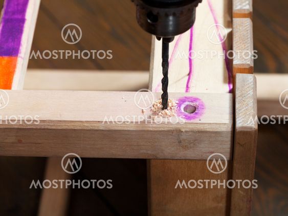 repair chair with drill