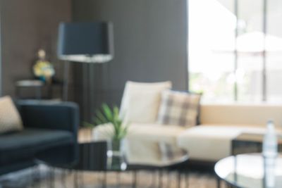 Abstract Blur living room background