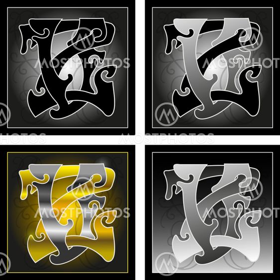 Monogram z,v