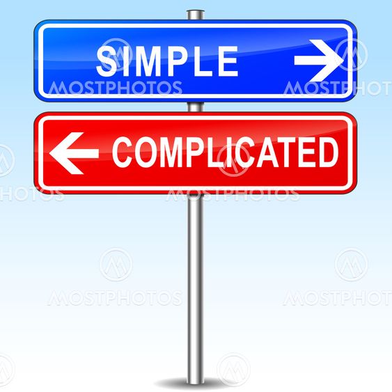 simple or complicated choice