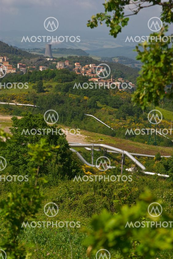 Larderello, Toskana, Tuscany