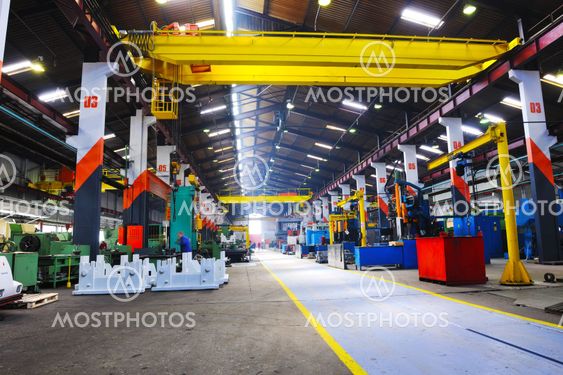 metal industy factory indoor
